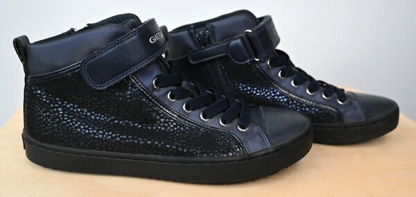 Hoge sneakers met rits, Geox, 36