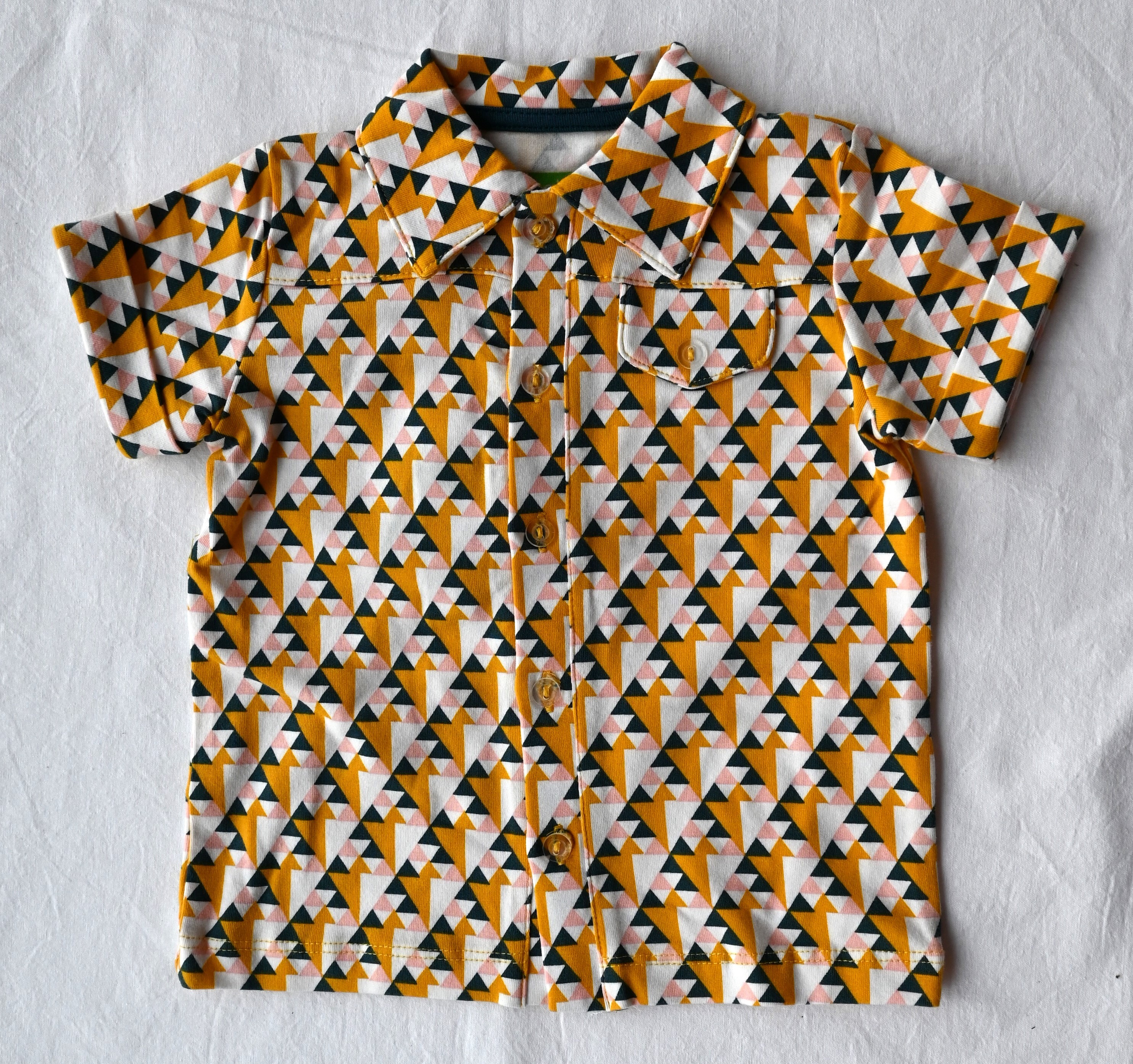 Hemdje in T-shirtstof, Lily Balou, 9 maanden