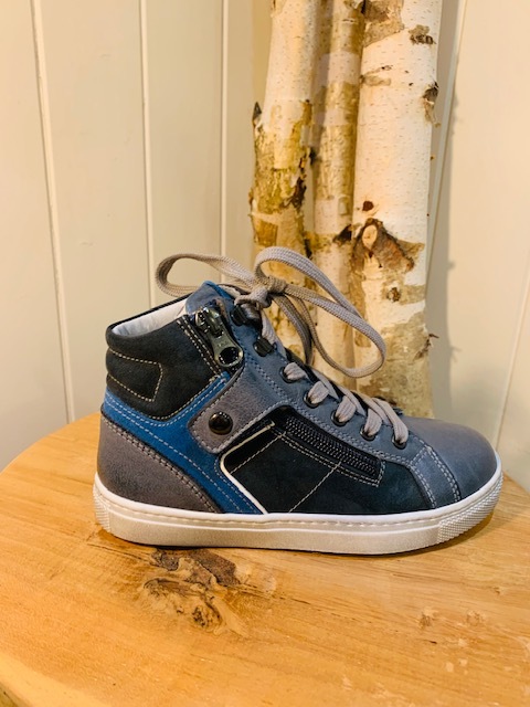 Blauwe sneaker, Nero Giardini, 30