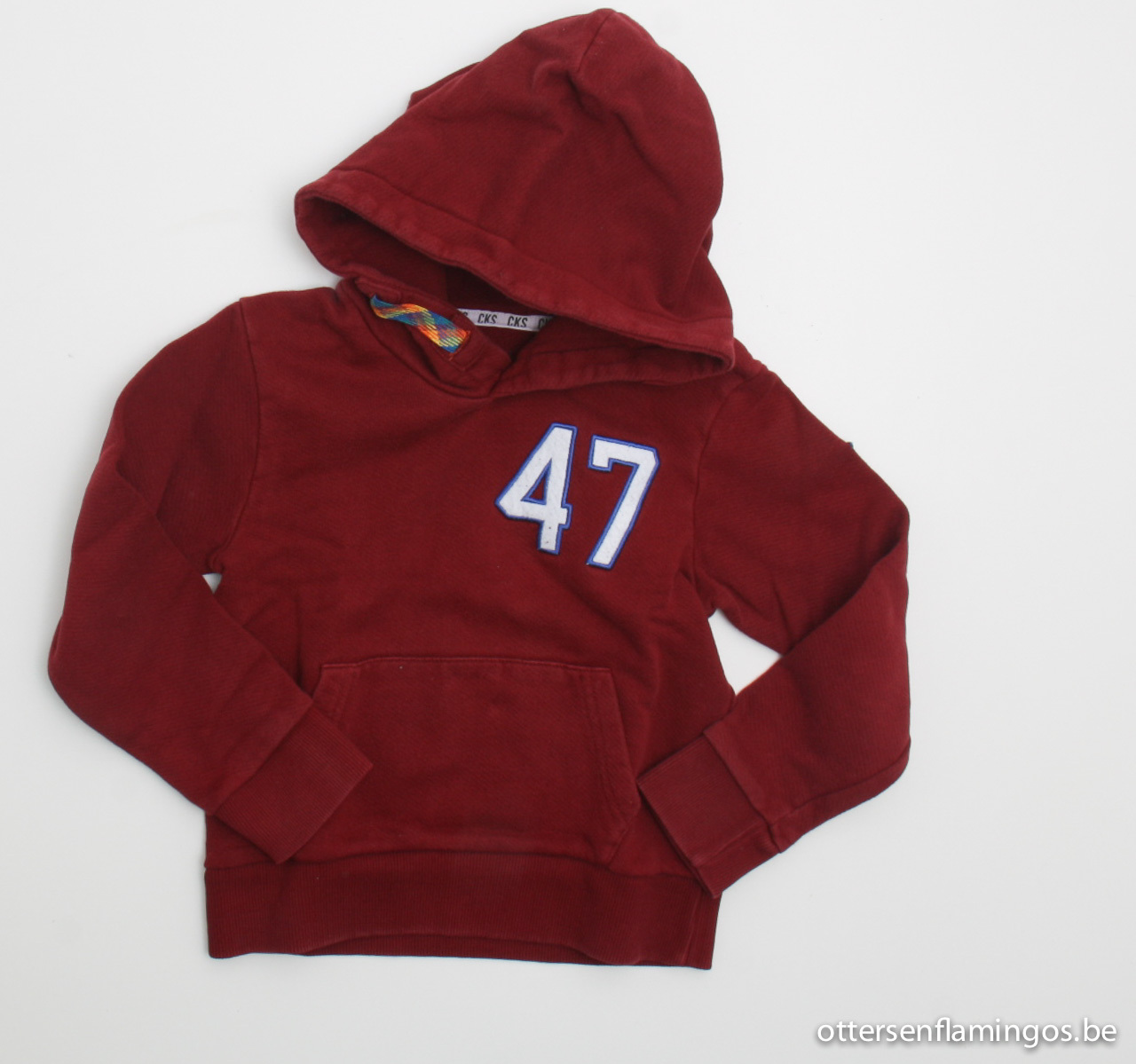Rode hoodie, CKS, 116