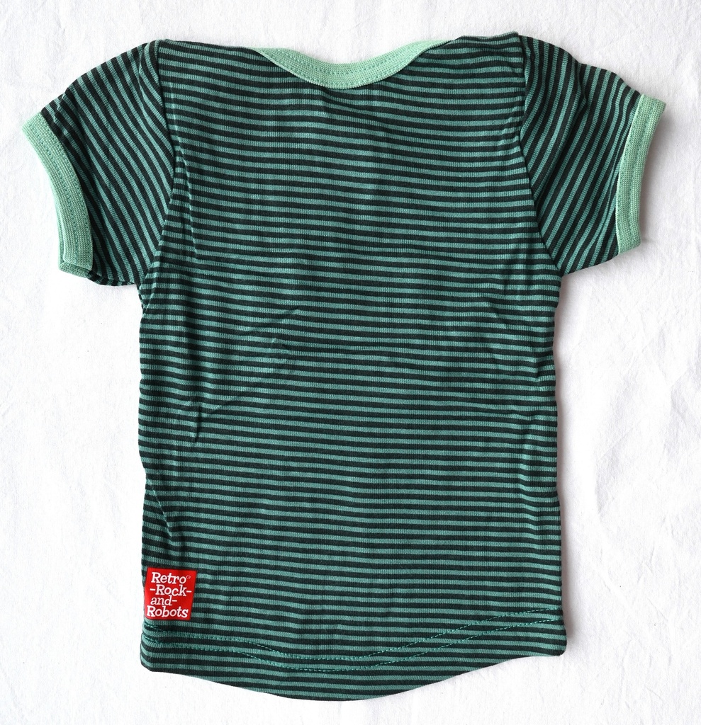 T-shirt, Retro-Rock-and-Robots, 9/12 maanden - Extra 1