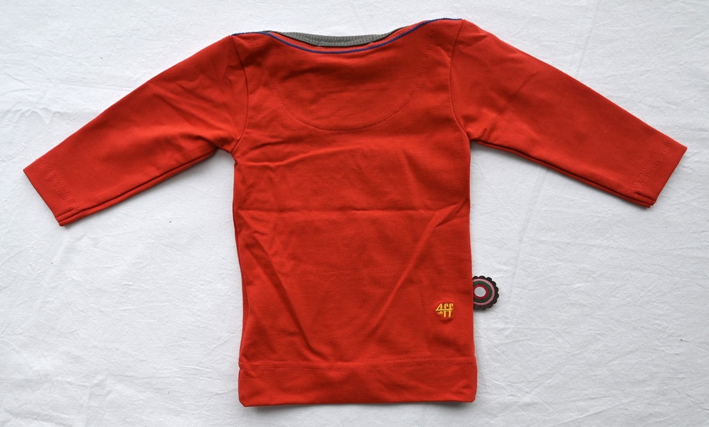 Longsleeve T-shirt, 4 funky flavours, 1/3 maanden - Extra 1