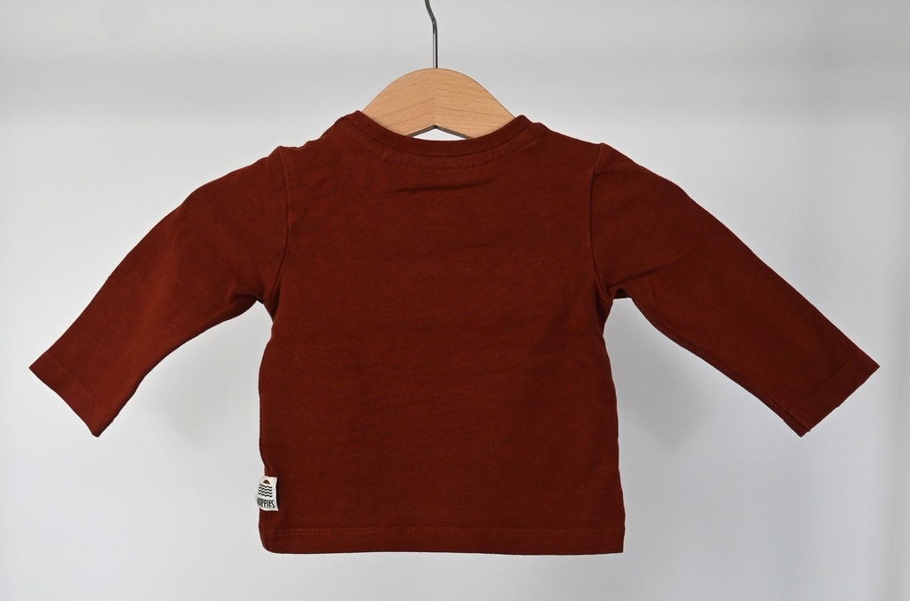 Longsleeve T-shirt, noppies, 2/4 maanden - 2