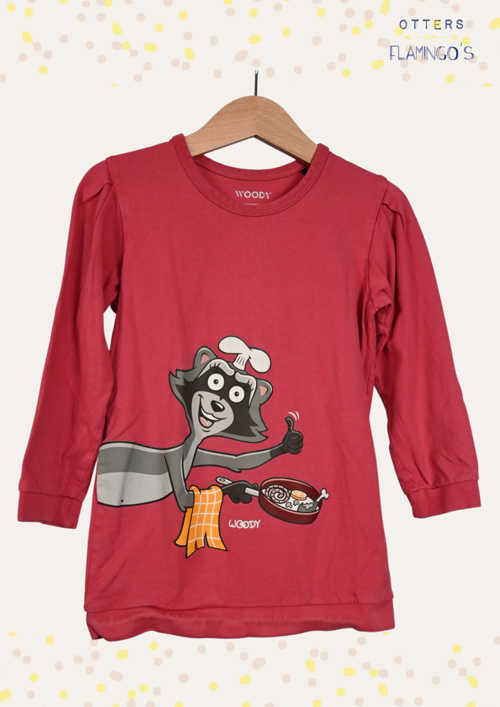 Pyjama, Woody, 4 jaar - PI - 2