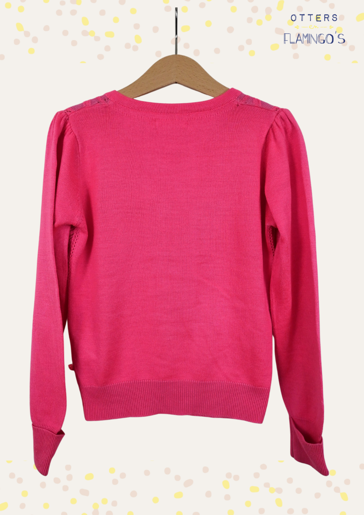 Cardigan, Le Big, 7/8 jaar - 2