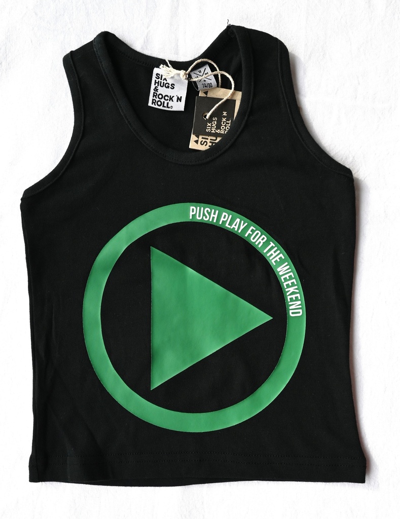 [SRE097] T-shirt, Six Hugs & Rock'n Roll, 9/12 maanden