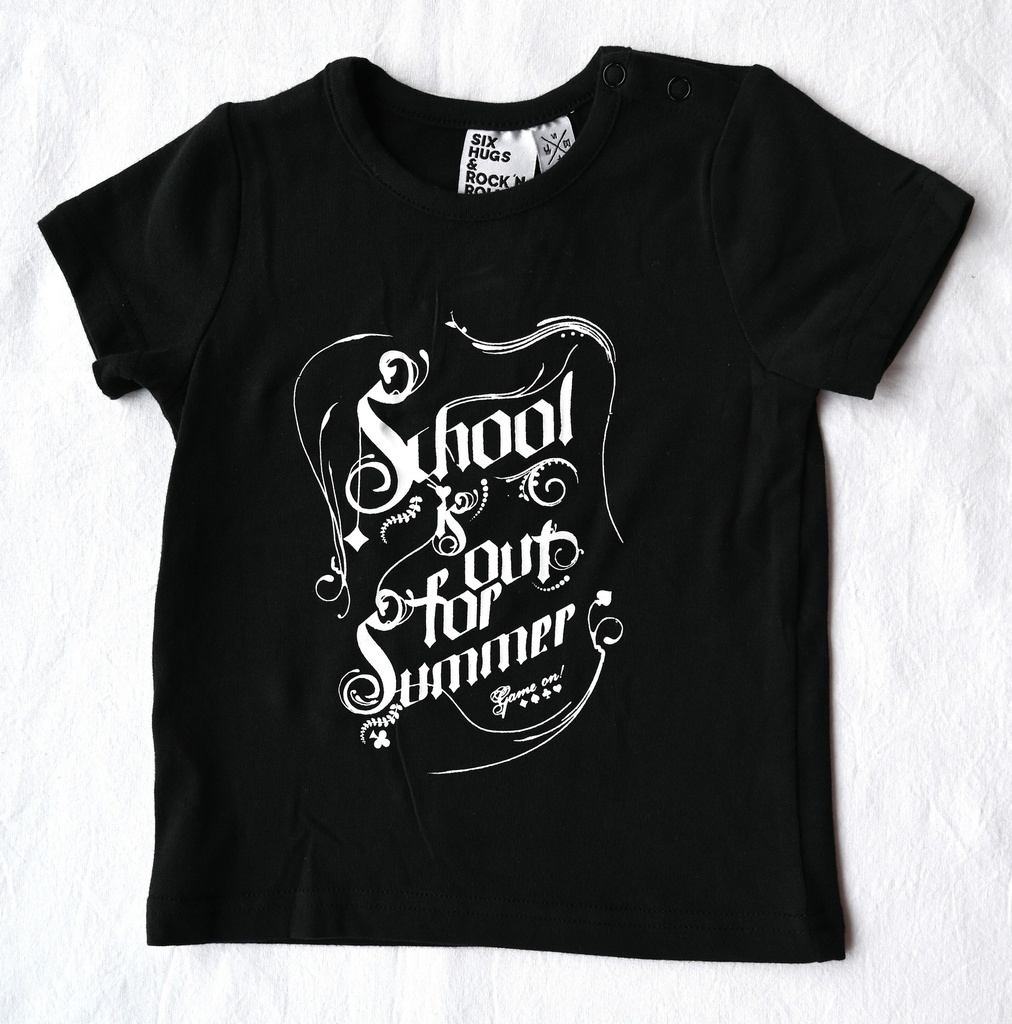 [SRE094] T-shirt, Six Hugs & Rock'n Roll, 9/12 maanden