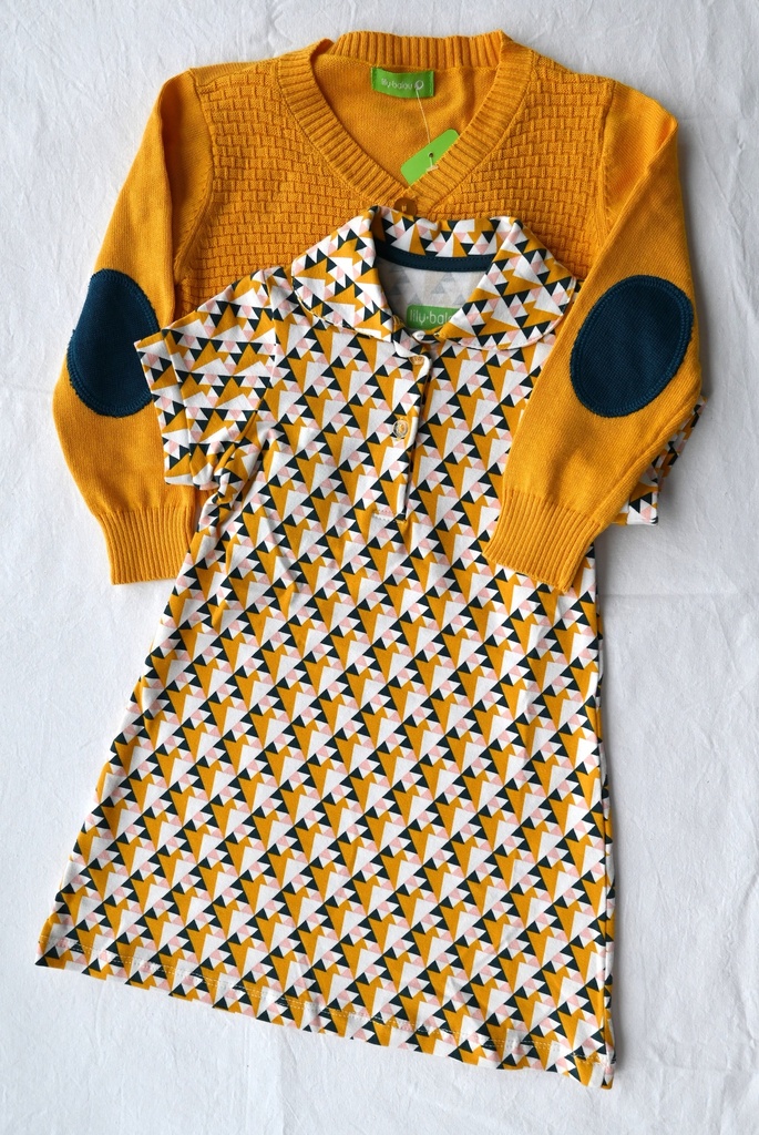 Jurk en cardigan, Lily Balou, 18/24 maanden