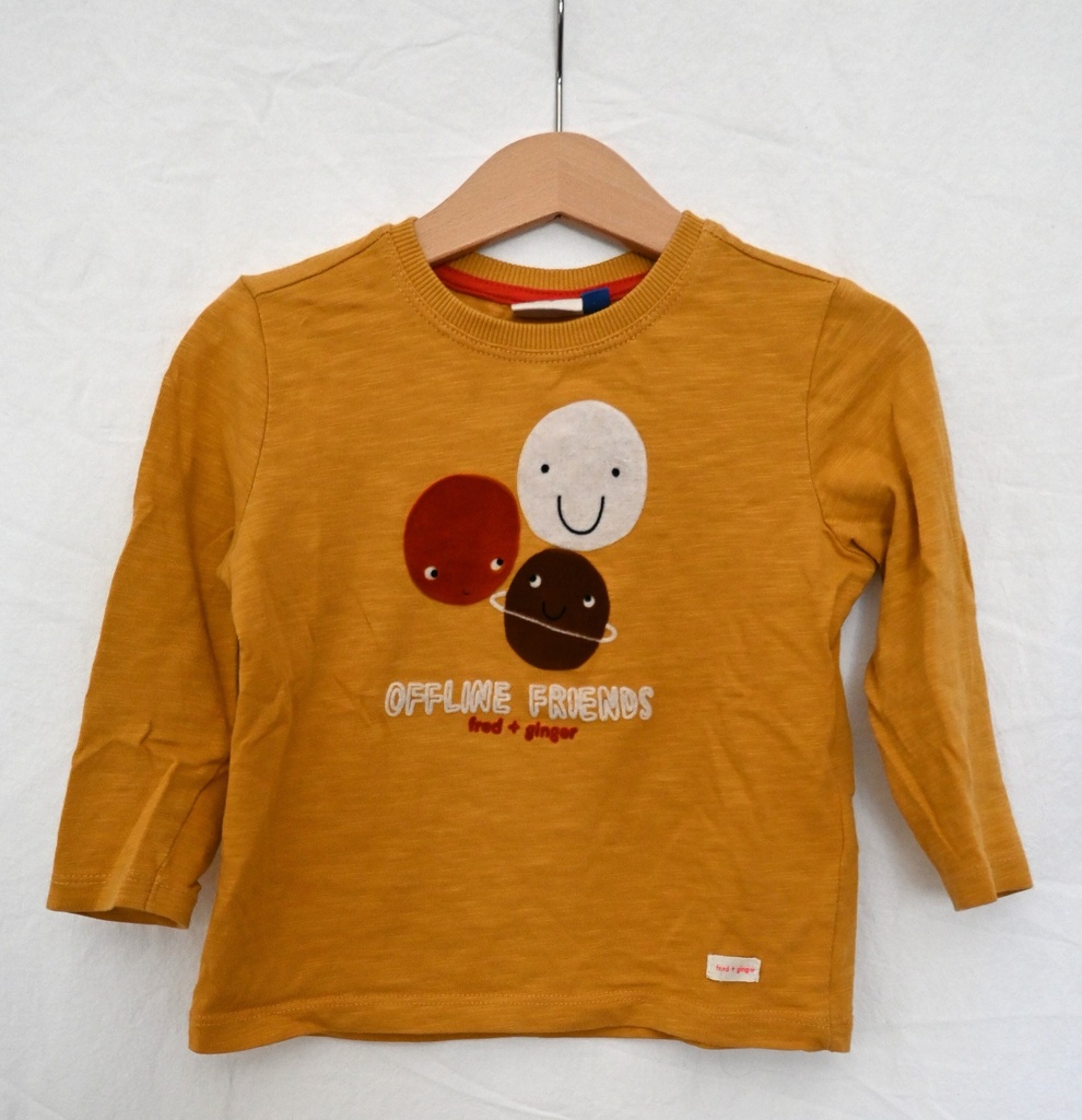 Longsleeve T-shirt, Fred + Ginger, 3 jaar