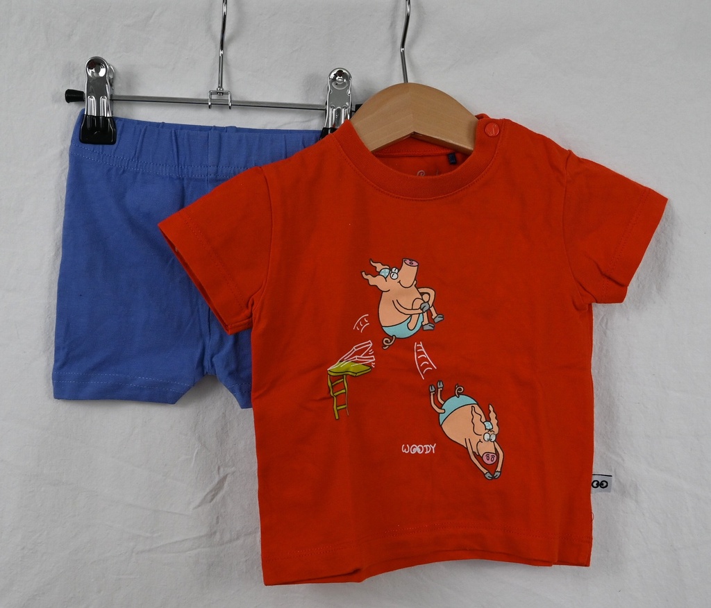 [SLA019] Pyjama, Woody, 3 maanden - PI