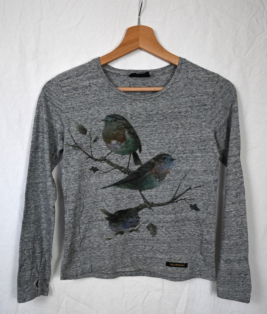 [NRO092] Longsleeve T-shirt, Finger in the Nose, 10/11 jaar