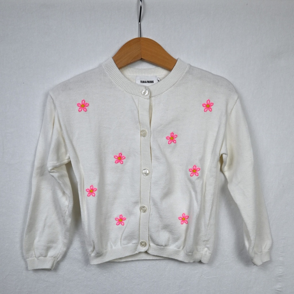 [LNO072] Cardigan, Filou & Friends, 4 jaar