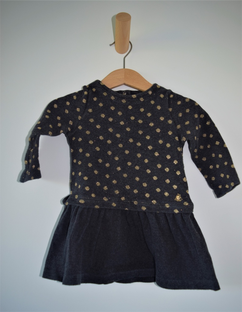 [LNO043] Winterkleedje, Petit Bateau, 18 maanden