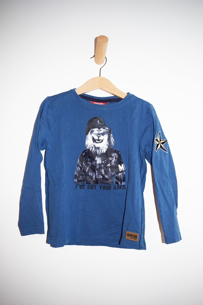 [LKE013] Longsleeve T-shirt, Someone, 5/6 jaar