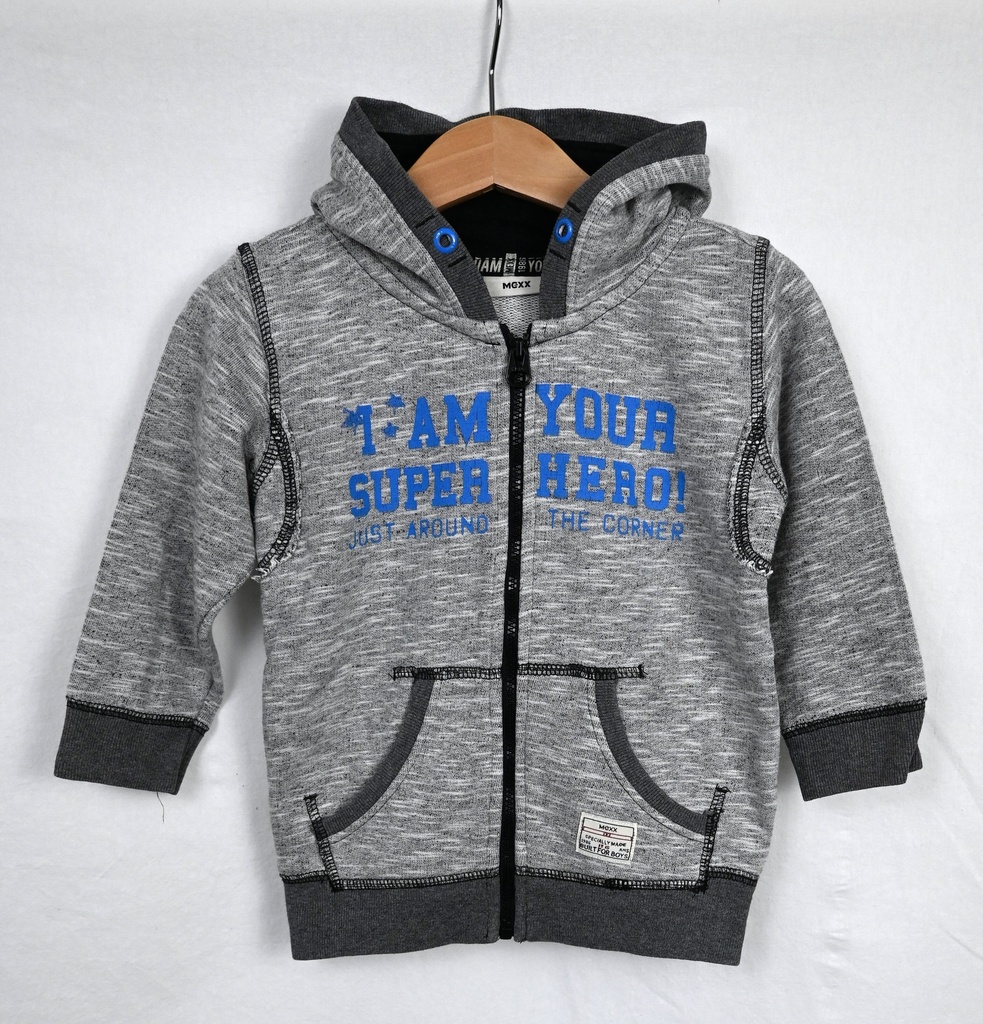 Hoodie met rits, Mexx, 18/24 maanden