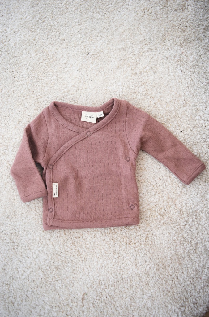 [VOF015] Longsleeve t-shirt, Little Indians, 6-9 maanden