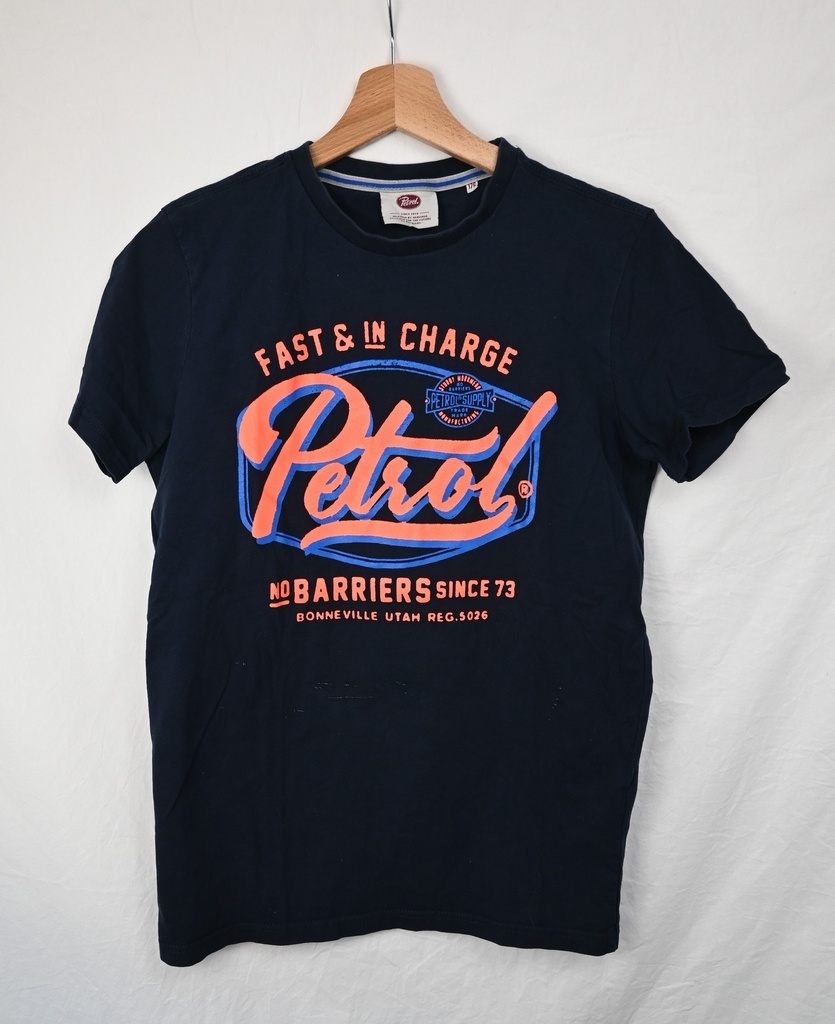 [KDA027] T-shirt, Petrol, 16 jaar