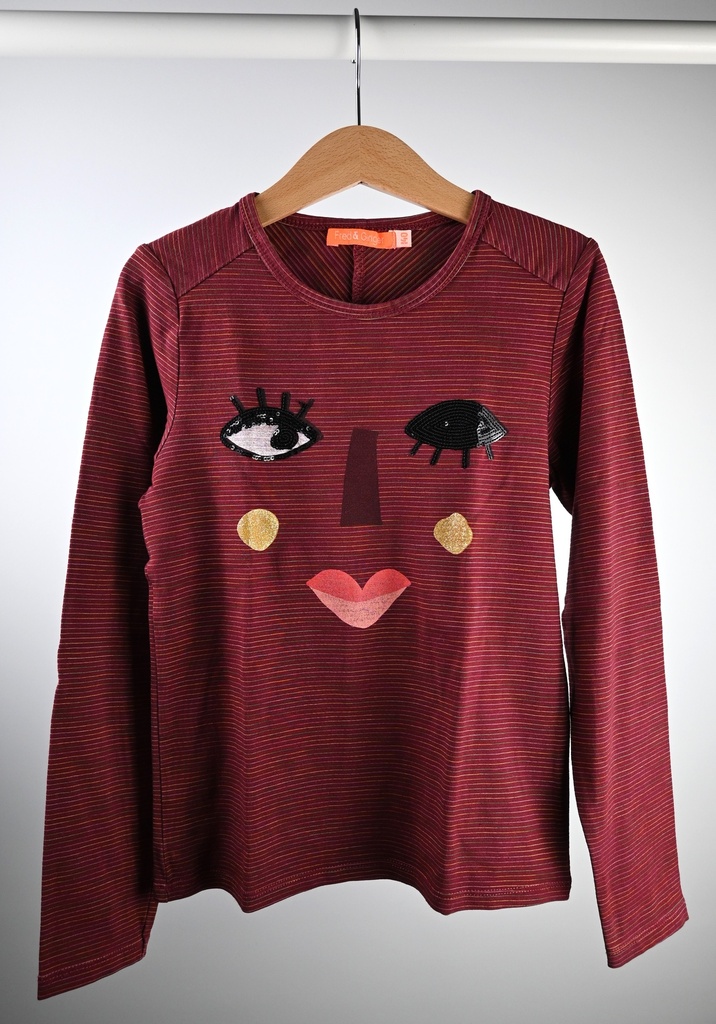 [FTE038] Longsleeve T-shirt, Fred & Ginger, 10 jaar