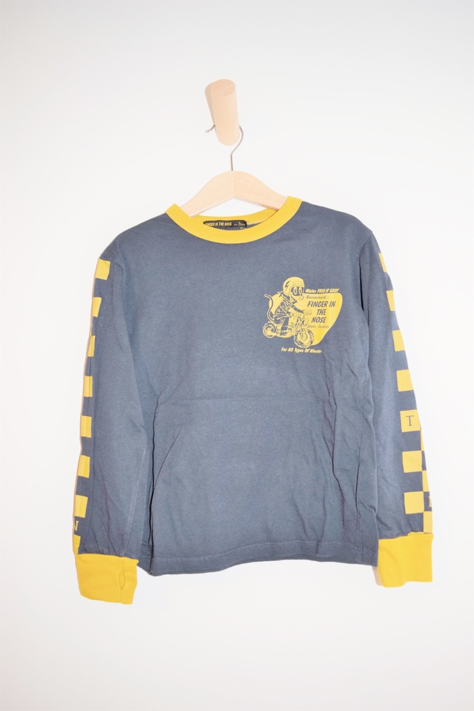 [ELS014] Longsleeve T-shirt, Finger in the Nose, 6/7 jaar