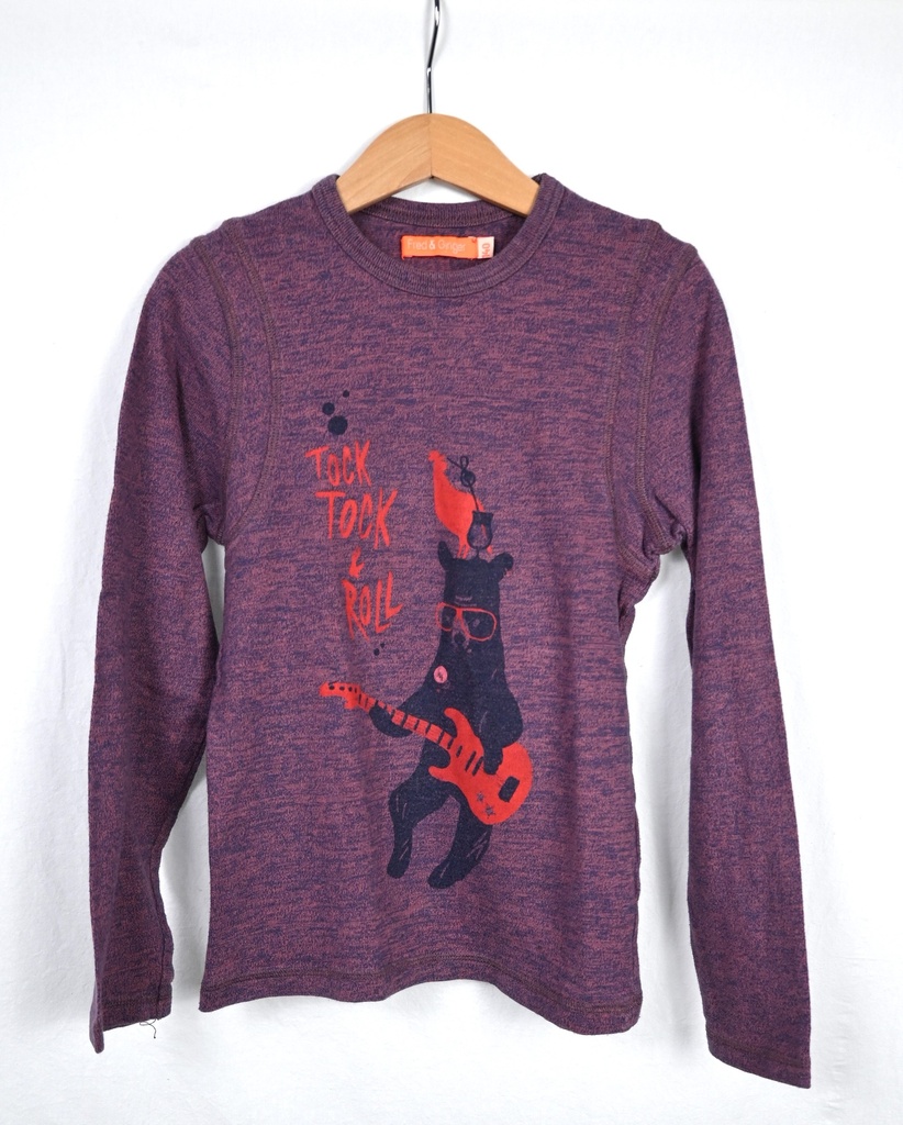 Longsleeve T-shirt, Fred & Ginger, 10 jaar