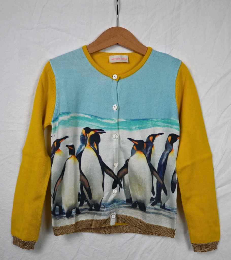 [EDK243] Cardigan, Simple Kids, 8 jaar