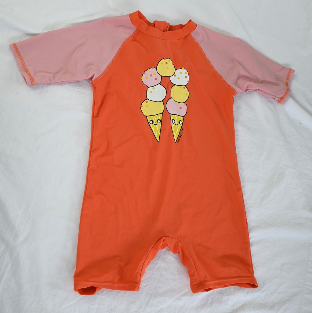 [EDK010] UV-werend badpak, Eva Mouton x Veritas, 10/11 jaar