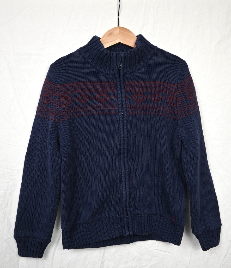 [BLE032] Cardigan, Petit Bateau, 8 jaar
