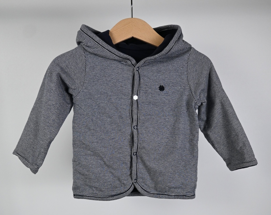 [DRO022] Cardigan, noppies,6/9 maanden