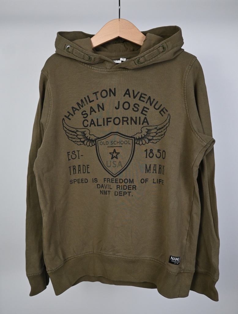 [IBU177] Hoodie, name it, 9/ 10 jaar