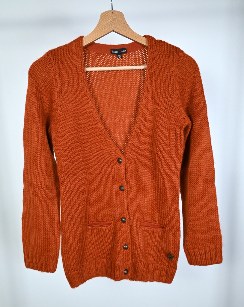 [CAJA017] Cardigan, Groggy by JBC, 11/12 jaar