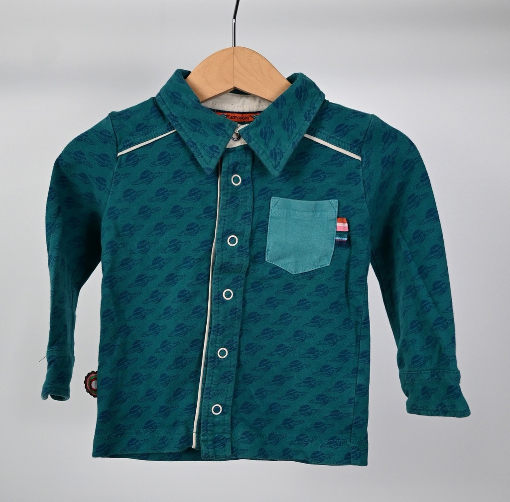 [NODB091] Hemdje, 4ff, 9/12 maanden