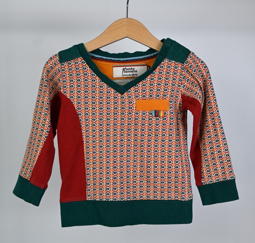 [HVDB077] Longsleeve T-shirt, 4ff, 18/24 maanden - PI