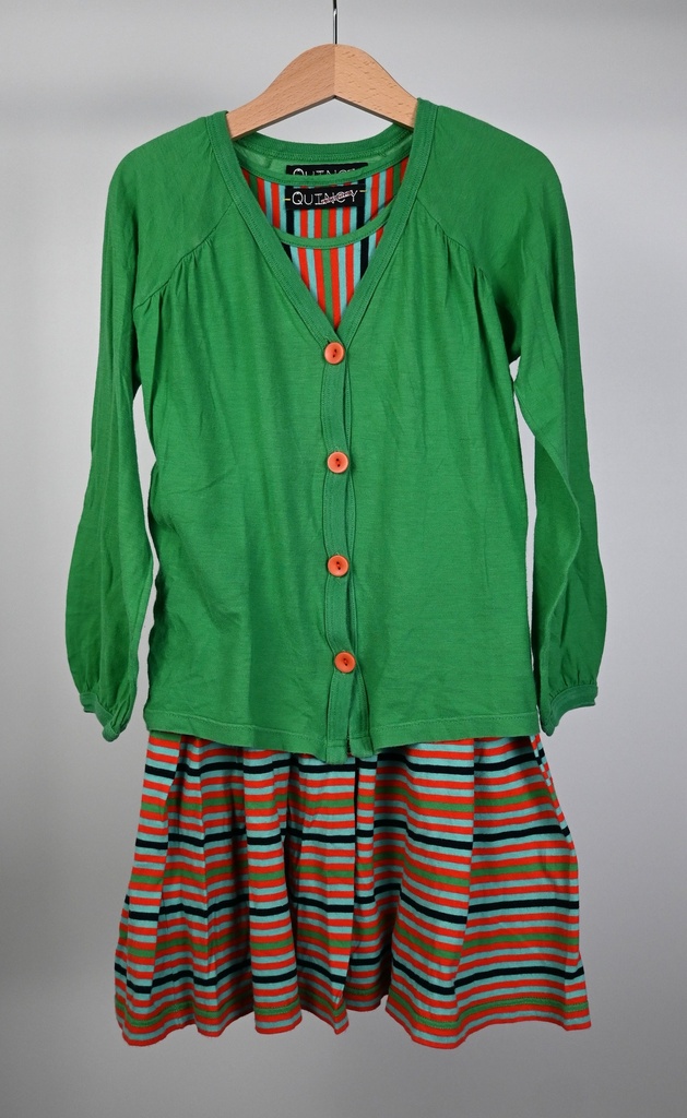 [EDK382] Kleedje met cardigan, Quincy, 6 jaar - PI