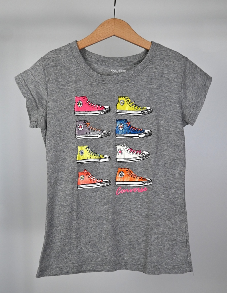 [EDK517] T-shirt, Converse, 10/12 jaar