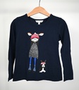 Longsleeve Kerst-T-shirt, Little Marc Jacobs, 5 jaar