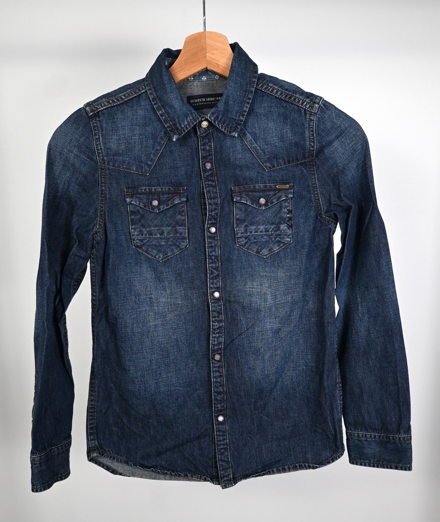 Jeanshemd, Scotch Shrunk, 10 jaar