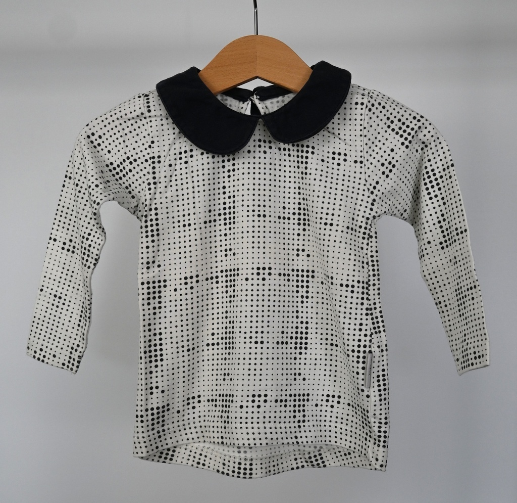 [PASM148] Blouse, noppies, 6/ 9 maanden