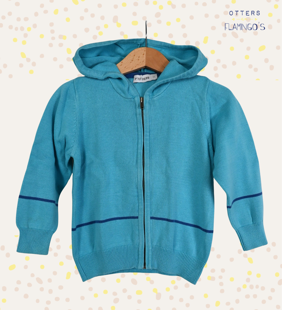 Hooded cardigan, P'tit Filou, 2 jaar