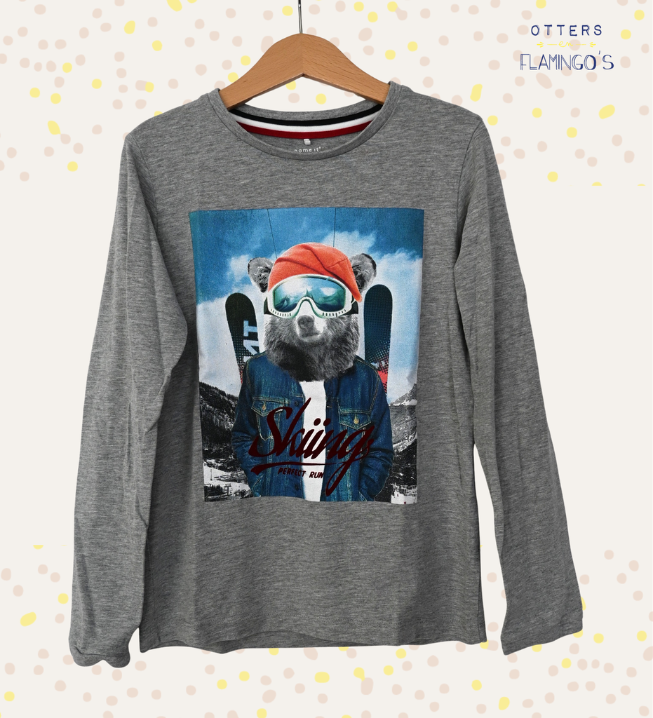 Longsleeve T-shirt, name it, 7/8 jaar