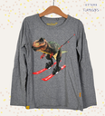 Longsleeve T-shirt, Stones and Bones, 8 jaar