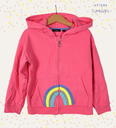 Zip-up hoodie, Blue Seven, 6 jaar